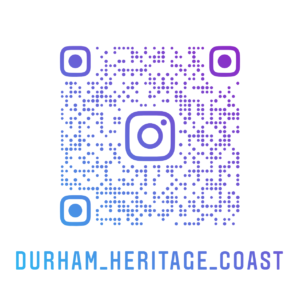 Durham Heritage Coast on Instagram QR code